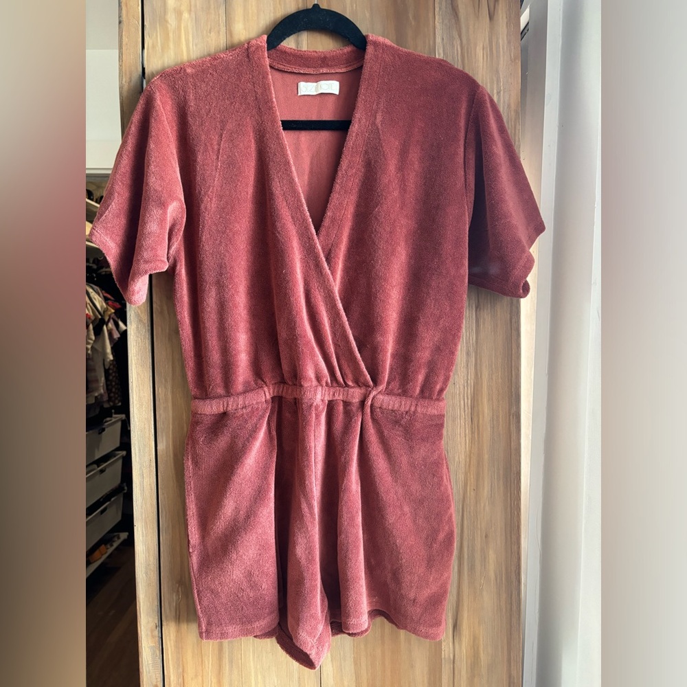 Suzie Kondi terry shorts romper